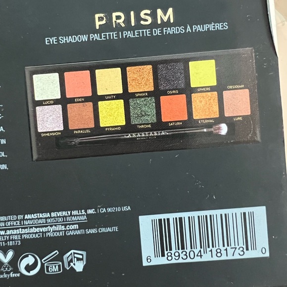 Anastasia Beverly Hills Prism eyeshadow palette with brush - Picture 4 of 4